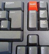 panic key on keyboard