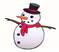 classic snowman