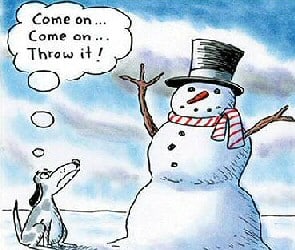 snowman cartoon