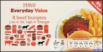 tesco burgers two