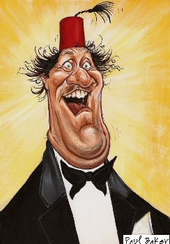 Tommy Cooper Cartoon