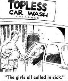 topless car wash