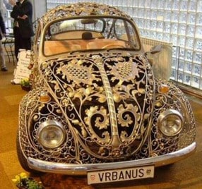 Gold Volkswagen 