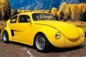 yellow Volkswagen