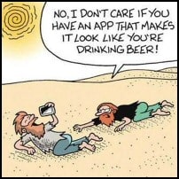 beer mirage cartoon