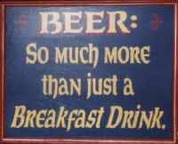 beer sign