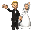 bride and groom gif