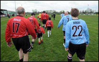 Bungay name on shirt