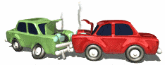 Car crash gif