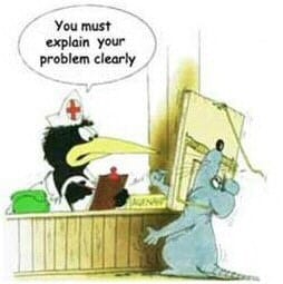 doctor problem cartoon