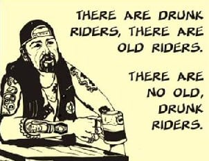 Old drunk drivers quote