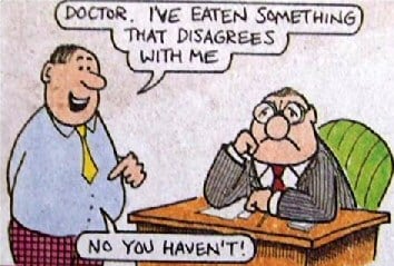 doctor eaten something cartoon