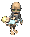 father with baby gif
