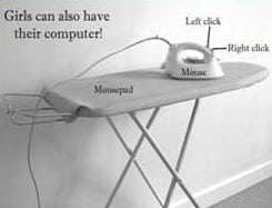 ironing board