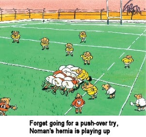 Welsh Rugby cartoon