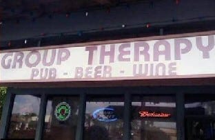 Group therapy sign