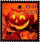 Halloween stamp