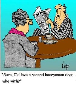 Second Honeymoon cartoon