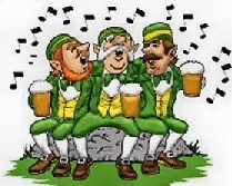 Irish Drinking cartoon
