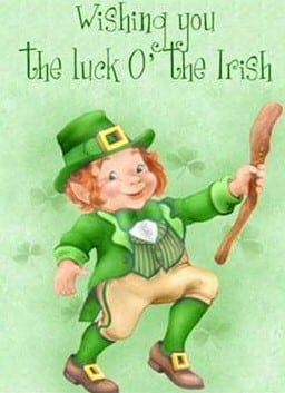 Luck of the Irish Card
