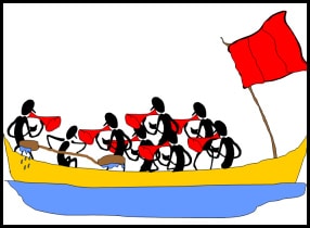 Management race rowing