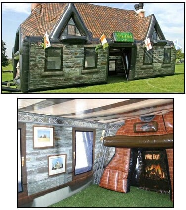 inflatable pub