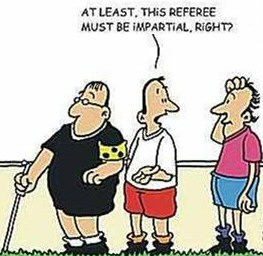Referee cartoon