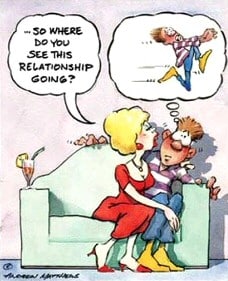 Relationship cartoon