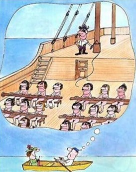 Pirate ship cartoon