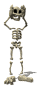 Skeleton gif