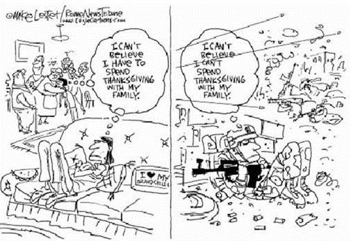 Thanksgiving cartoon