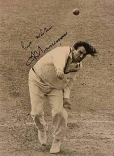 Frederick Sewards Trueman Cricketer