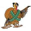 Turkey with gun gif