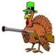 Turkey with shotgun gif