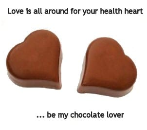 Valentine Chocolate hearts