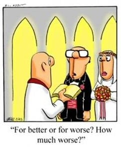 For better or worse cartoon