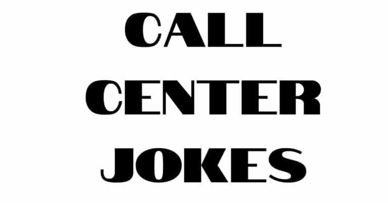 Call Center Jokes