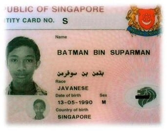 Batman Bin Suparman Passport