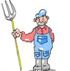 Farmer cartoon