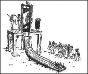 gallows cartoon