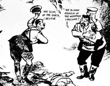 Hitler Stalin Cartoon