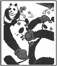 Panda cartoon
