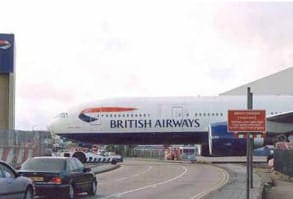 British Airways plane