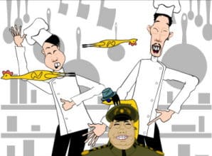 Crazy video clip of Restaurant