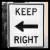 Funny road sign