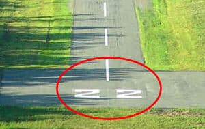 Runway bearing numbers