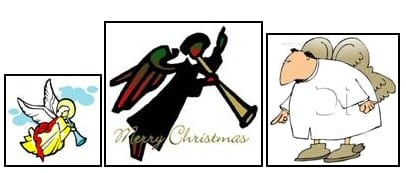 Funny Angels for Christmas