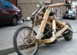 Wooden Bike