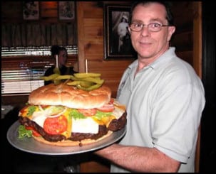 Giant 15lb Burger