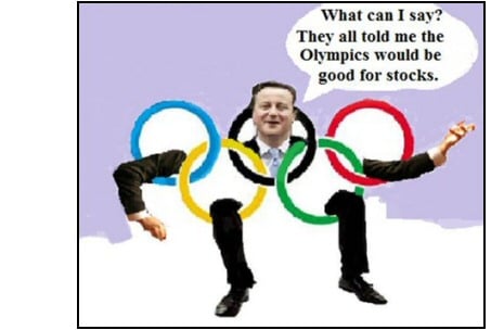 London Olympics 2012 Cameron